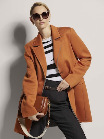 Manteau mi-saison MADELEINE en orange