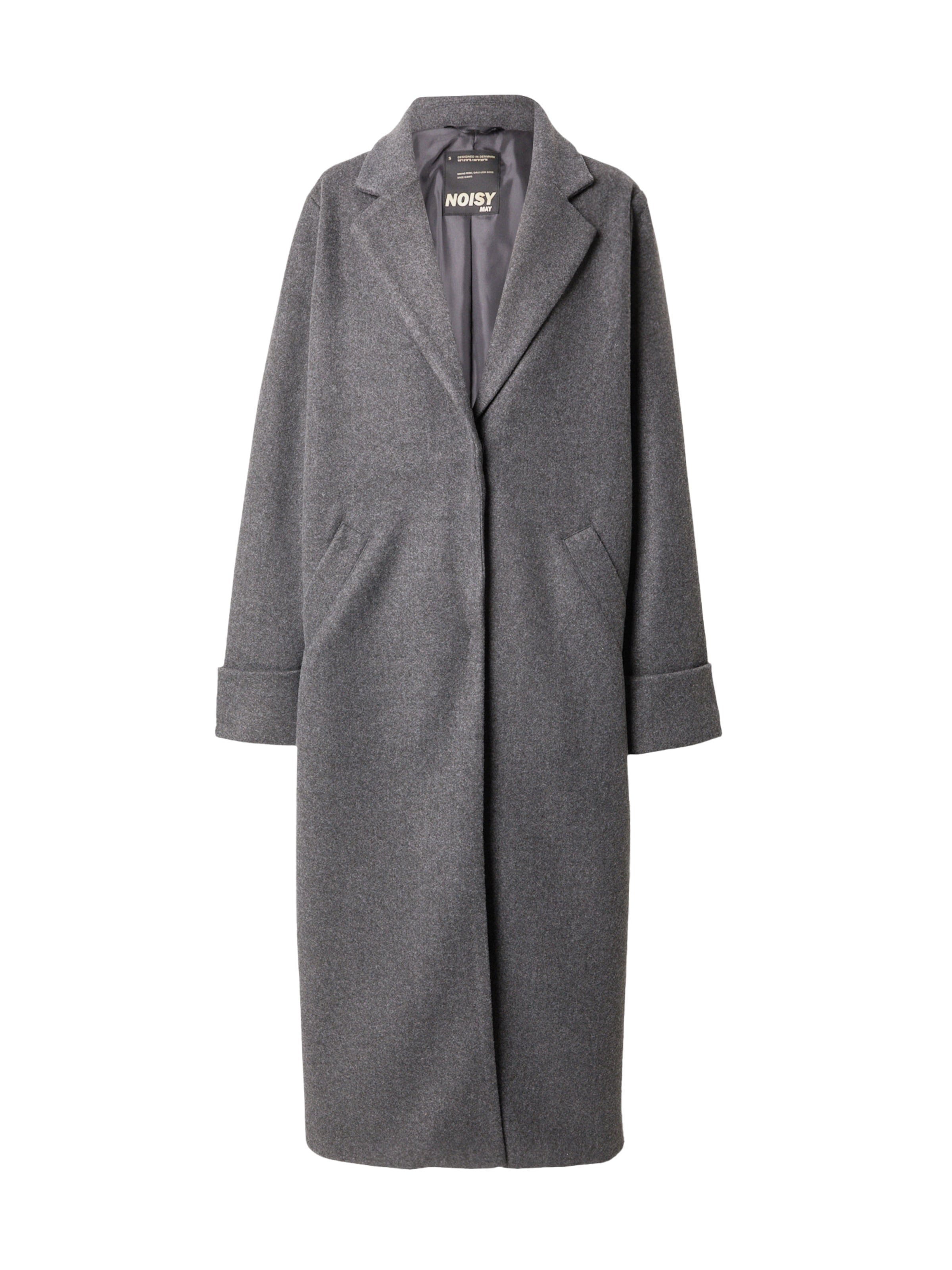 Noisy may Between-seasons coat 'NMCaddy' in Grey: front