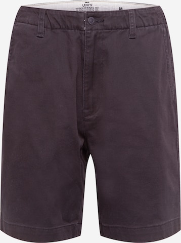 LEVI'S ® Regular Chino trousers 'XX Chino EZ Short' in Black: front