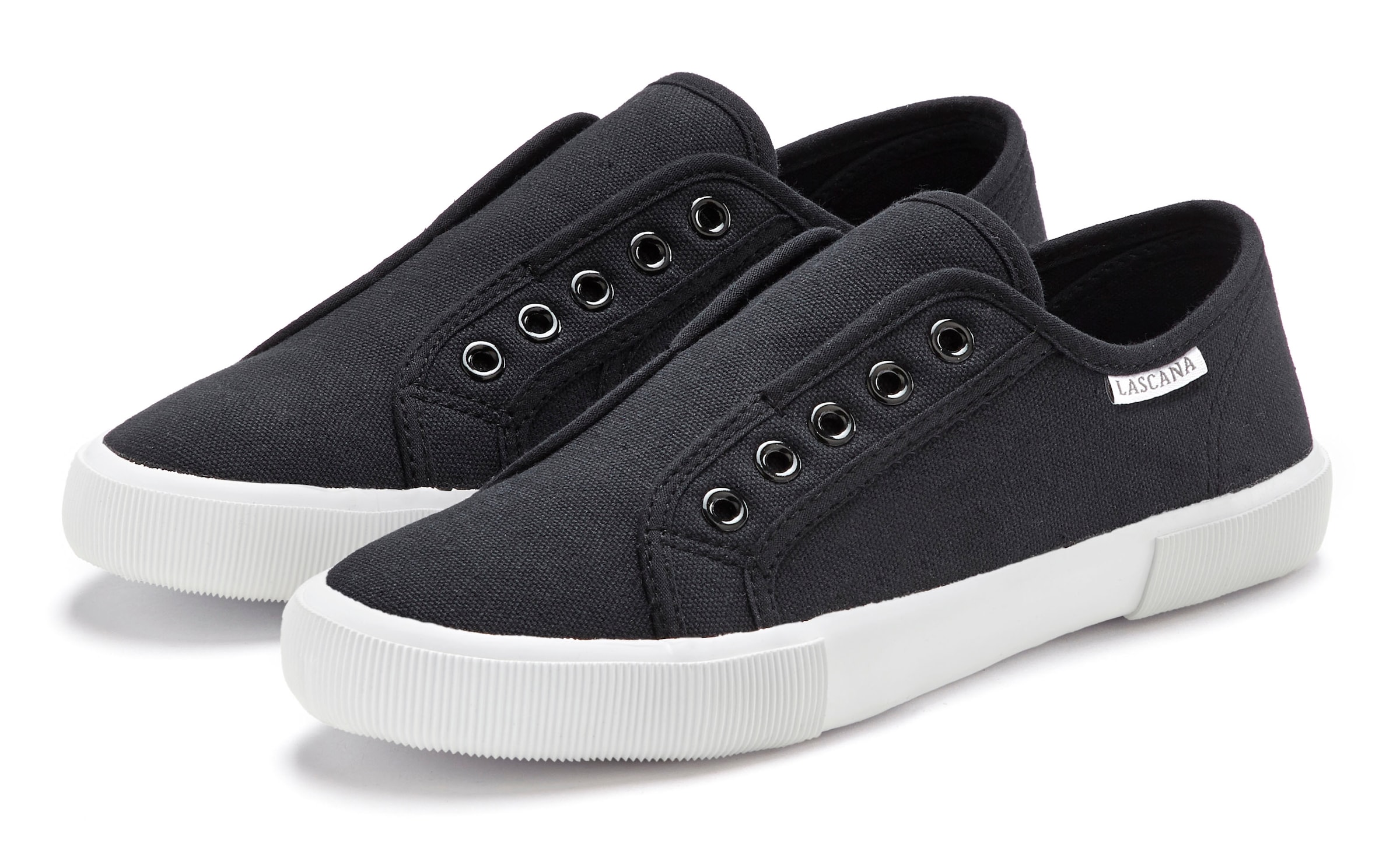 Slip on LASCANA en noir