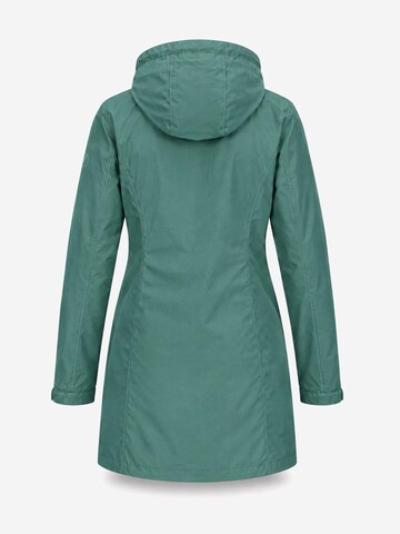 deproc Winterjas 'Outdoorparka LAVAL LONG Damen Outdoorjacke, Regenjacke' in Groen