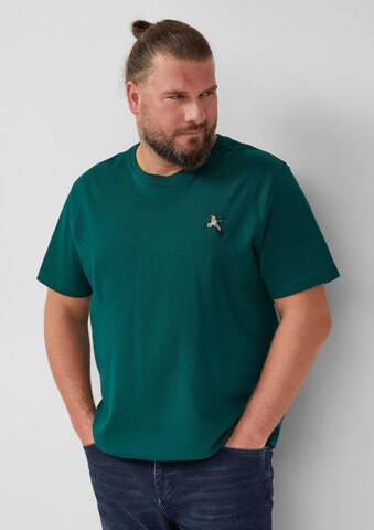 s.Oliver Shirt in Groen: voorkant