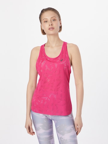 rožinė ASICS Sportiniai marškinėliai be rankovių 'VENTILATE 2.0': priekis