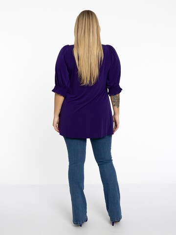 YOEK Bluse in Lila