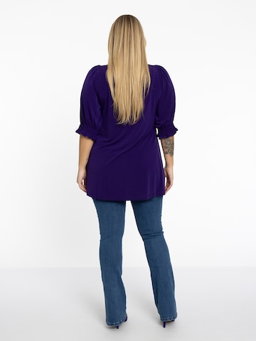 Yoek Blouse in Purple