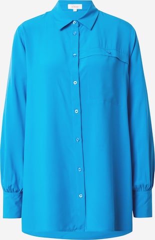 s.Oliver - Blusa em azul: frente