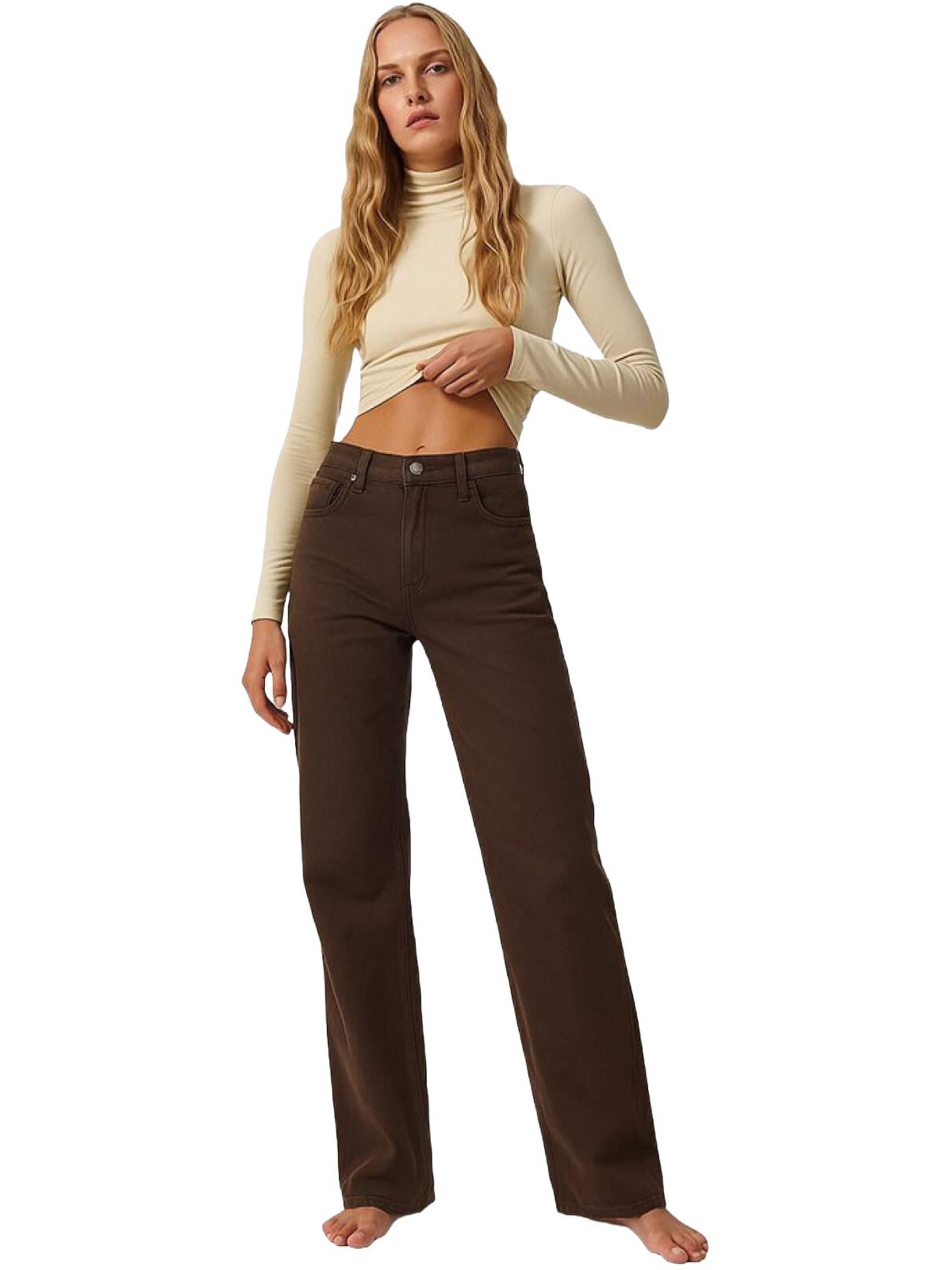 Coupe slim Jean 'Wanda' LTB Jeans en marron