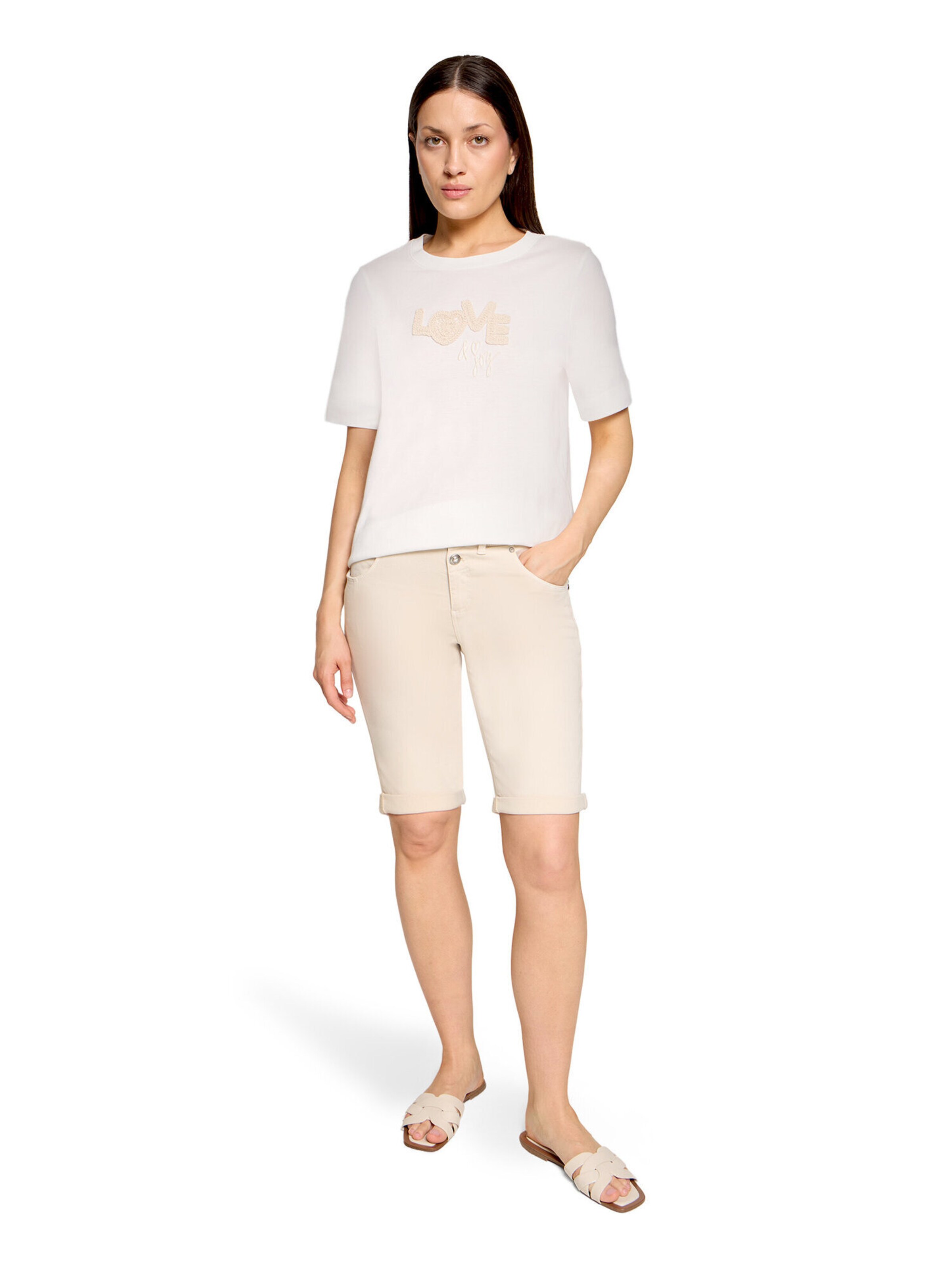 Cartoon Shirt in White