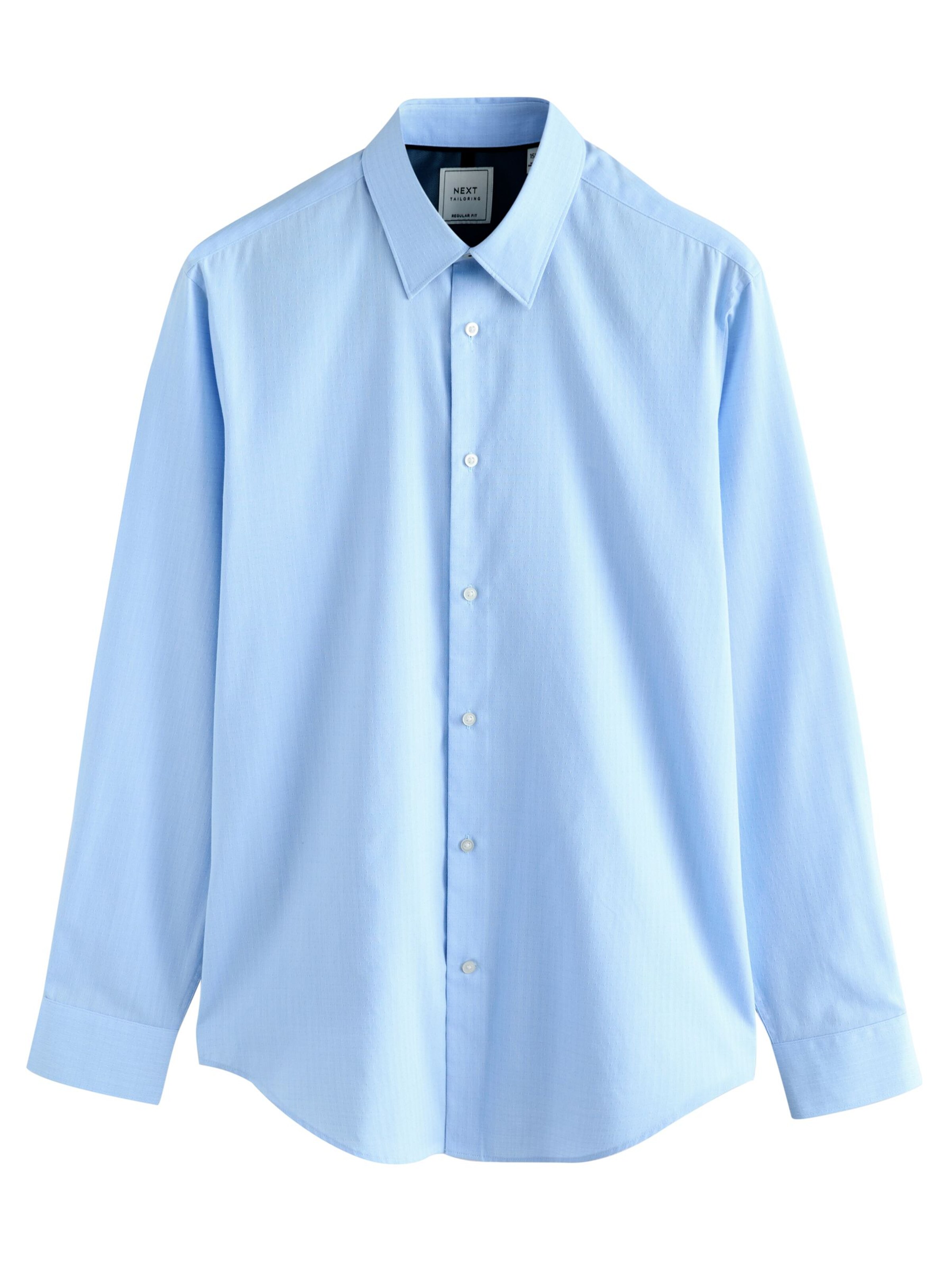 Next Rovný strih Košeľa - Modrá