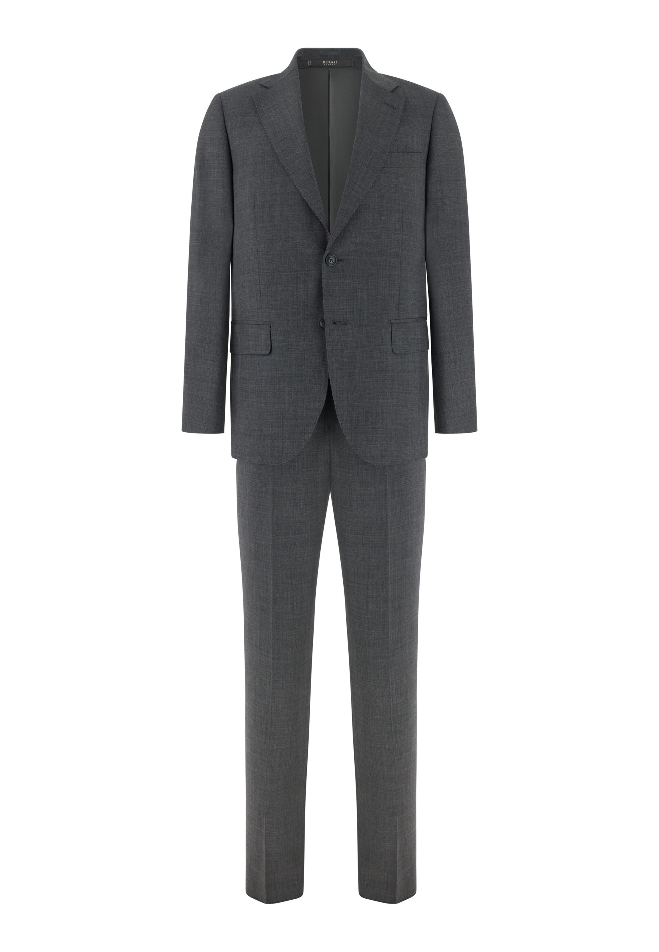 Regular Costume 'Prince Of Wales' Boggi Milano en gris : devant
