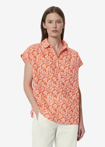 Marc O'Polo Blouse in Orange: front