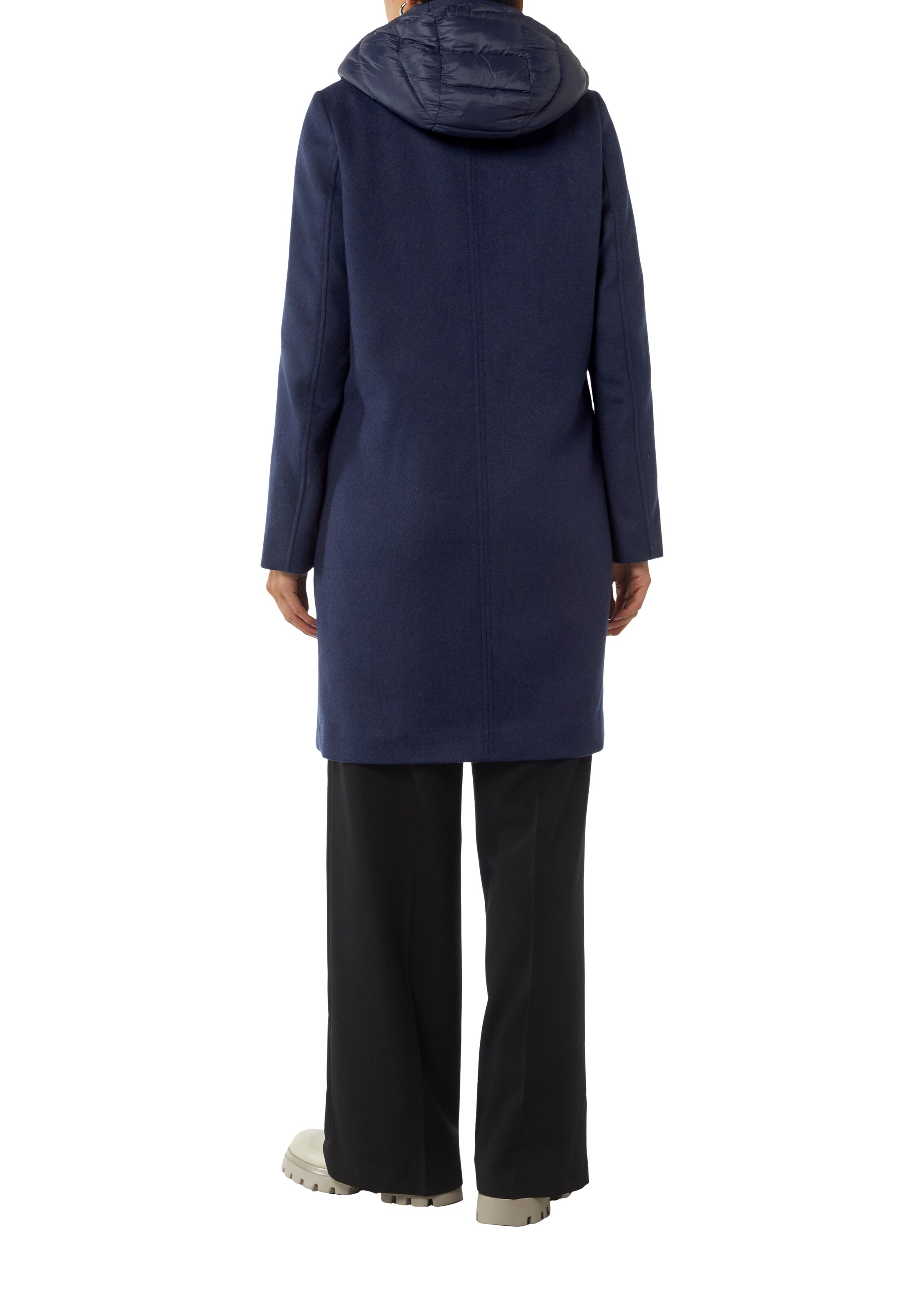 comma casual identity Mantel in Blau: Rückseite