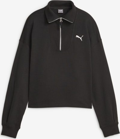 PUMA Αθλητική μπλο�ύζα φούτερ σε μαύρο / λευκό, Άποψη προϊόντος