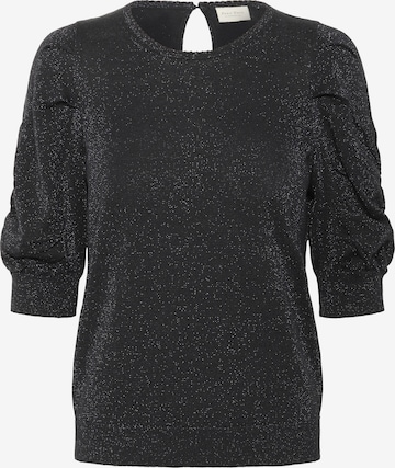 Pull-over 'Varai' Part Two en noir : devant