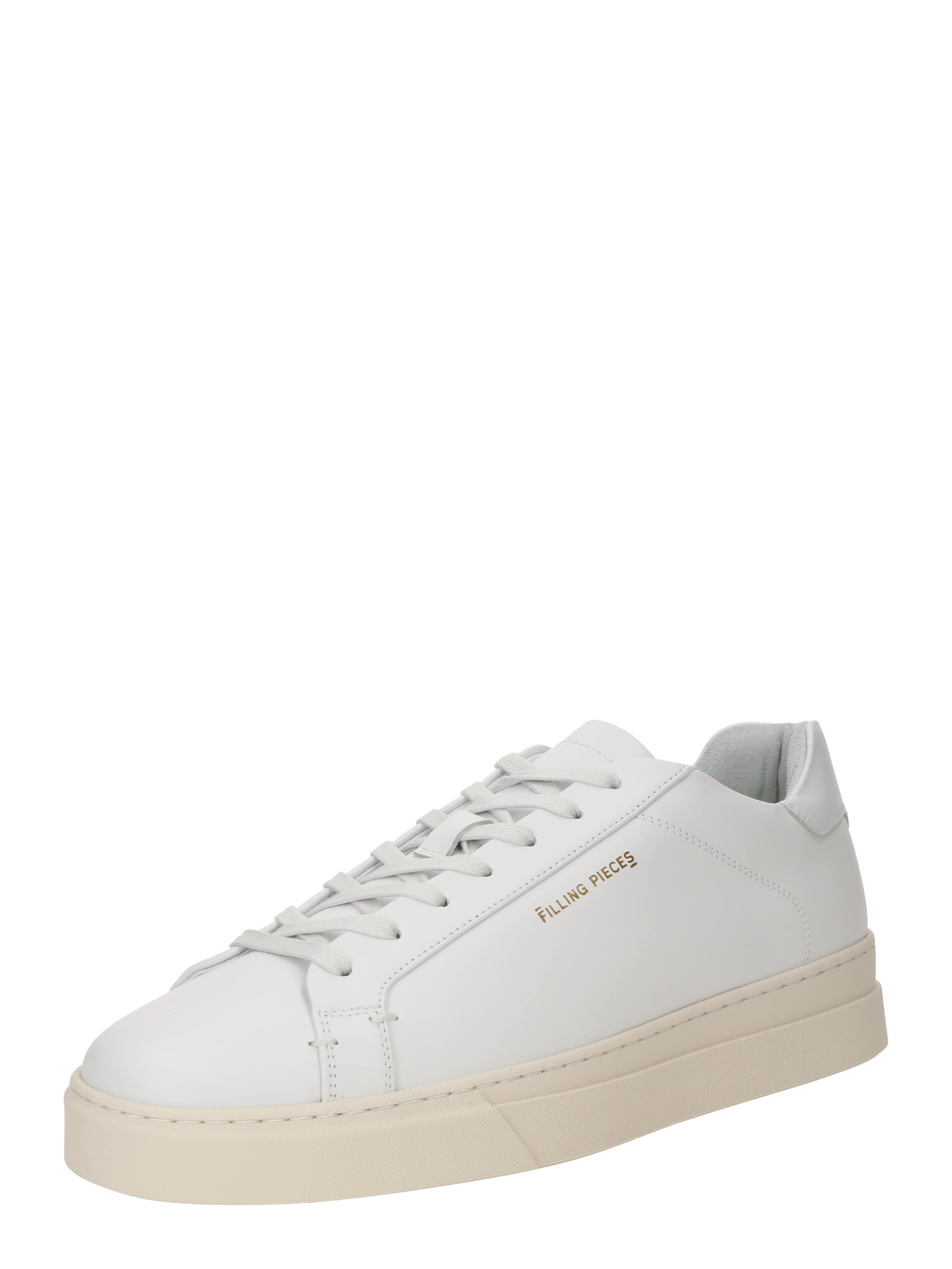 Baskets basses 'Tiebreak Core' Filling Pieces en blanc : devant