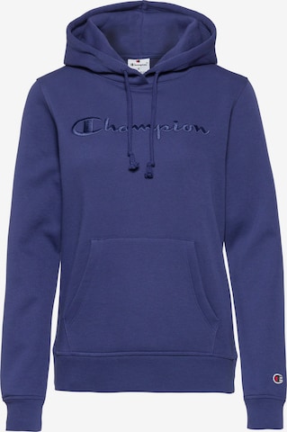 Champion Authentic Athletic Apparel Sweatshirt 'Icons' in Blau: Vorderseite