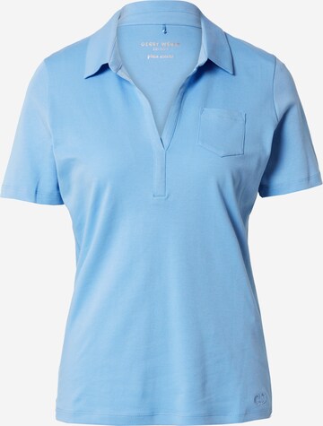 GERRY WEBER Shirt in Blauw: voorkant