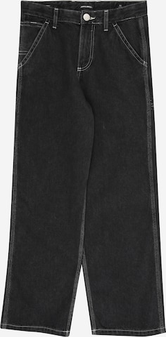juoda Jack & Jones Junior „Baggy“ Džinsai 'JJIAlex JJCarpenter': priekis