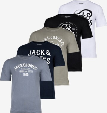 T-Shirt JACK & JONES en bleu : devant