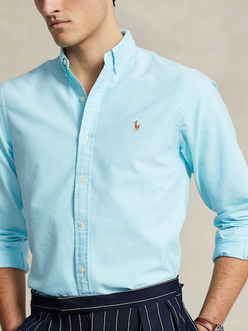 Polo Ralph Lauren - Ajuste estrecho Camisa de negocios 'SL BD PPC SP' en azul