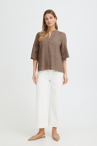 Fransa - Blusa en marrón