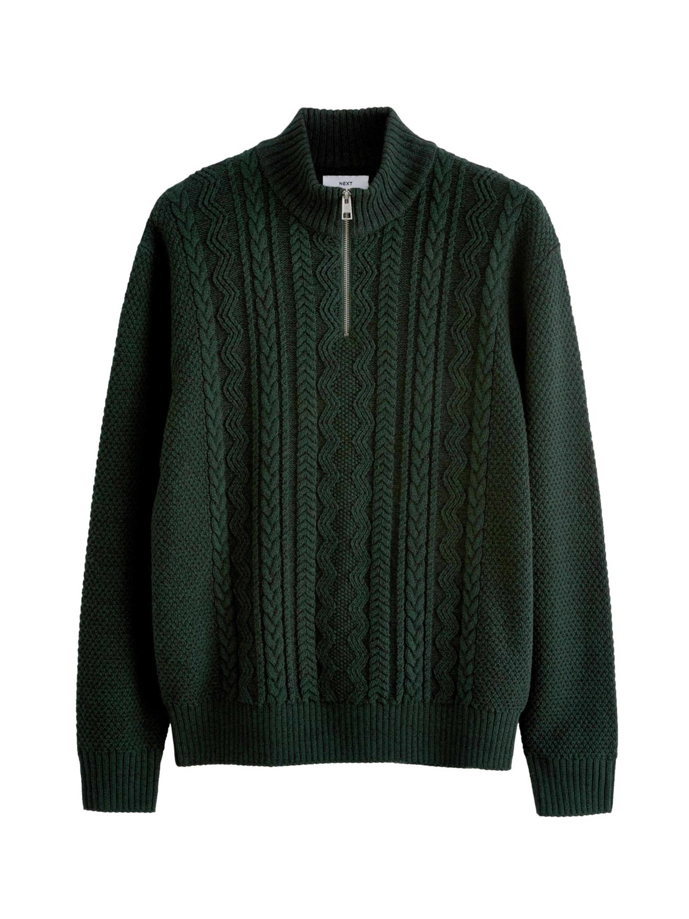 Next Sweater in Green: front