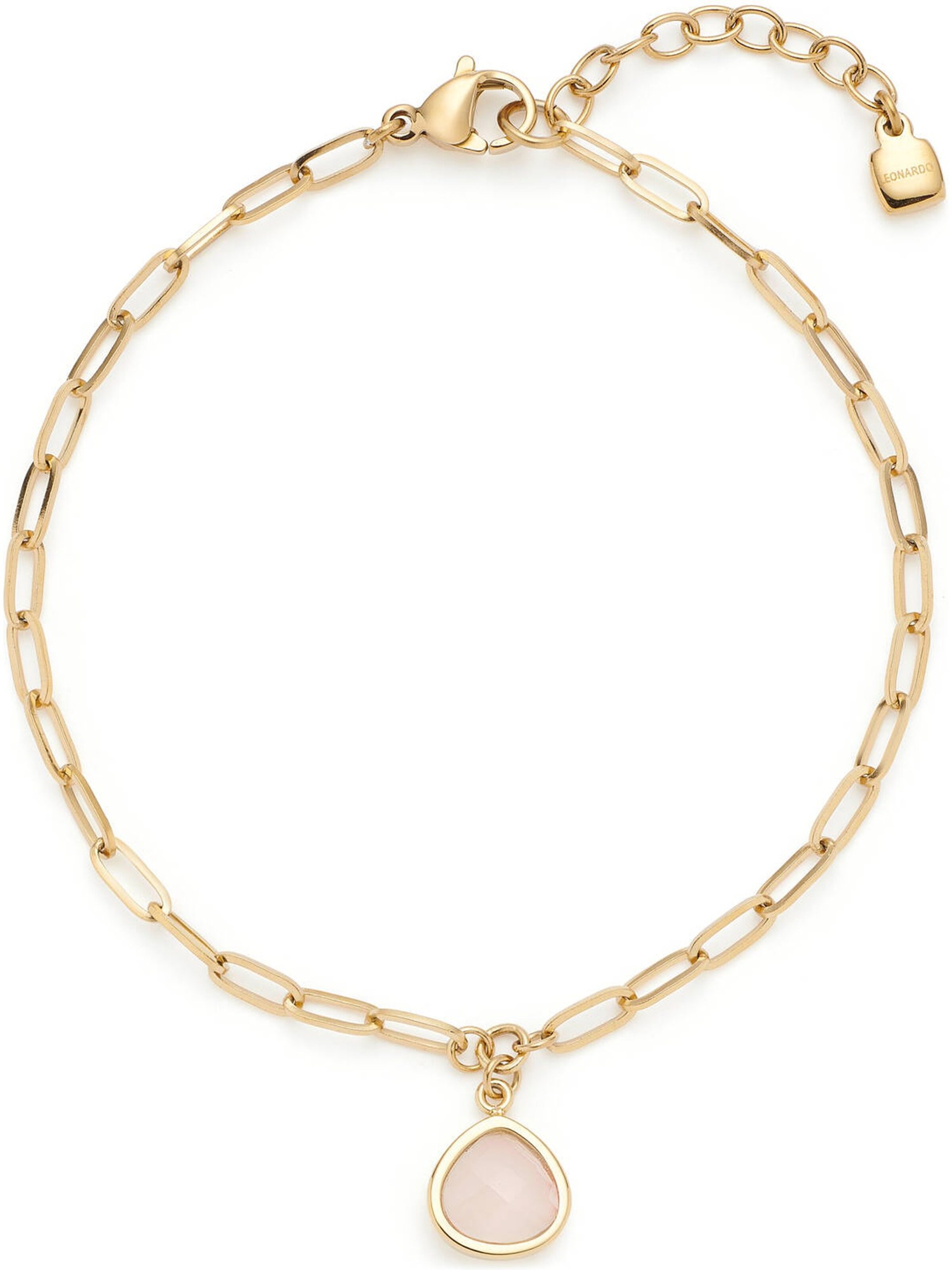 LEONARDO Bracelet in Gold: front