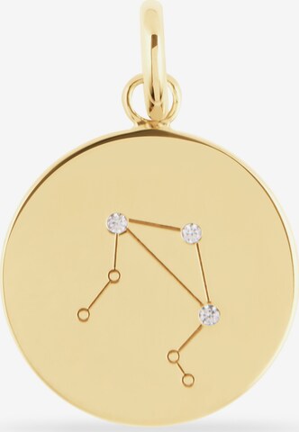 FAVS Pendant in Gold: front