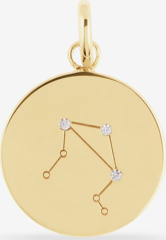 FAVS Pendant in Gold: front