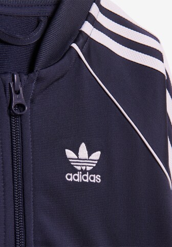 ADIDAS ORIGINALS Štandardný strih Joggingová súprava 'Adicolor' - Modrá