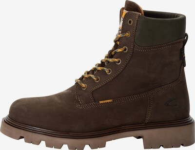 CAMEL ACTIVE Lace-Up Boots in Dark brown / Olive / Orange / White, Item view