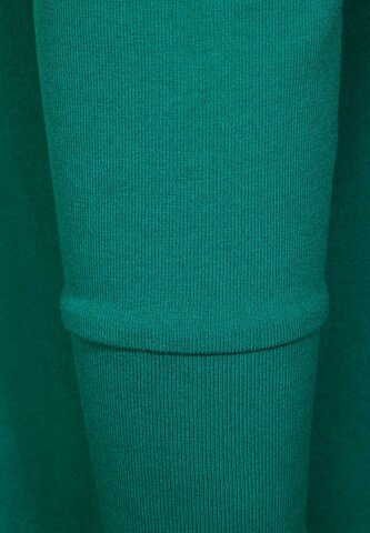 STREET ONE Knit Cardigan in Green