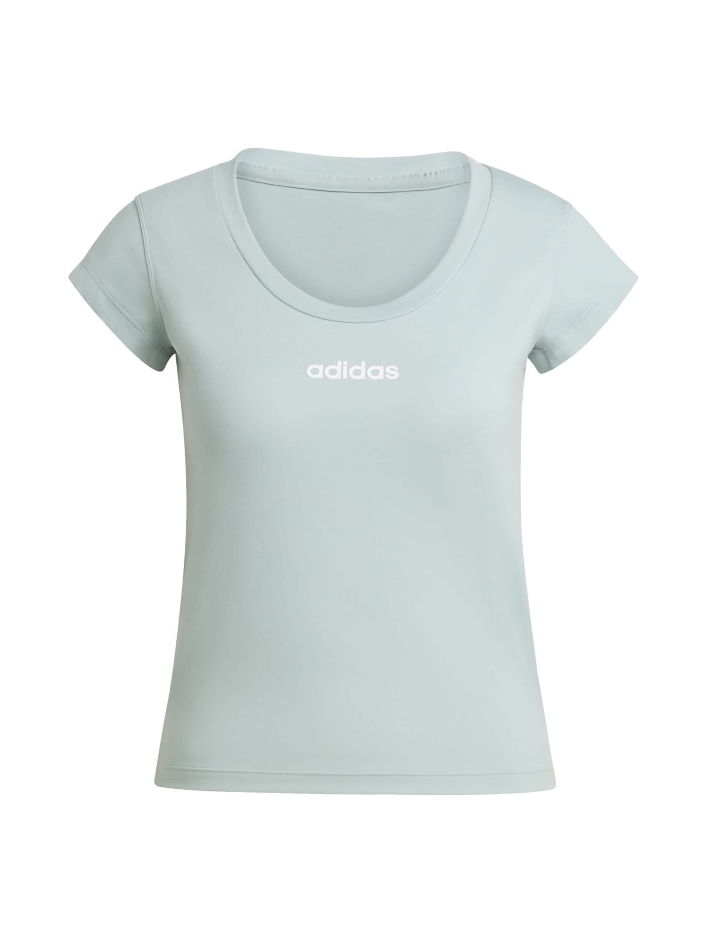 ADIDAS PERFORMANCE Λειτουργικό μπλουζάκι 'Hyperglam' σε πράσινο: μπροστά