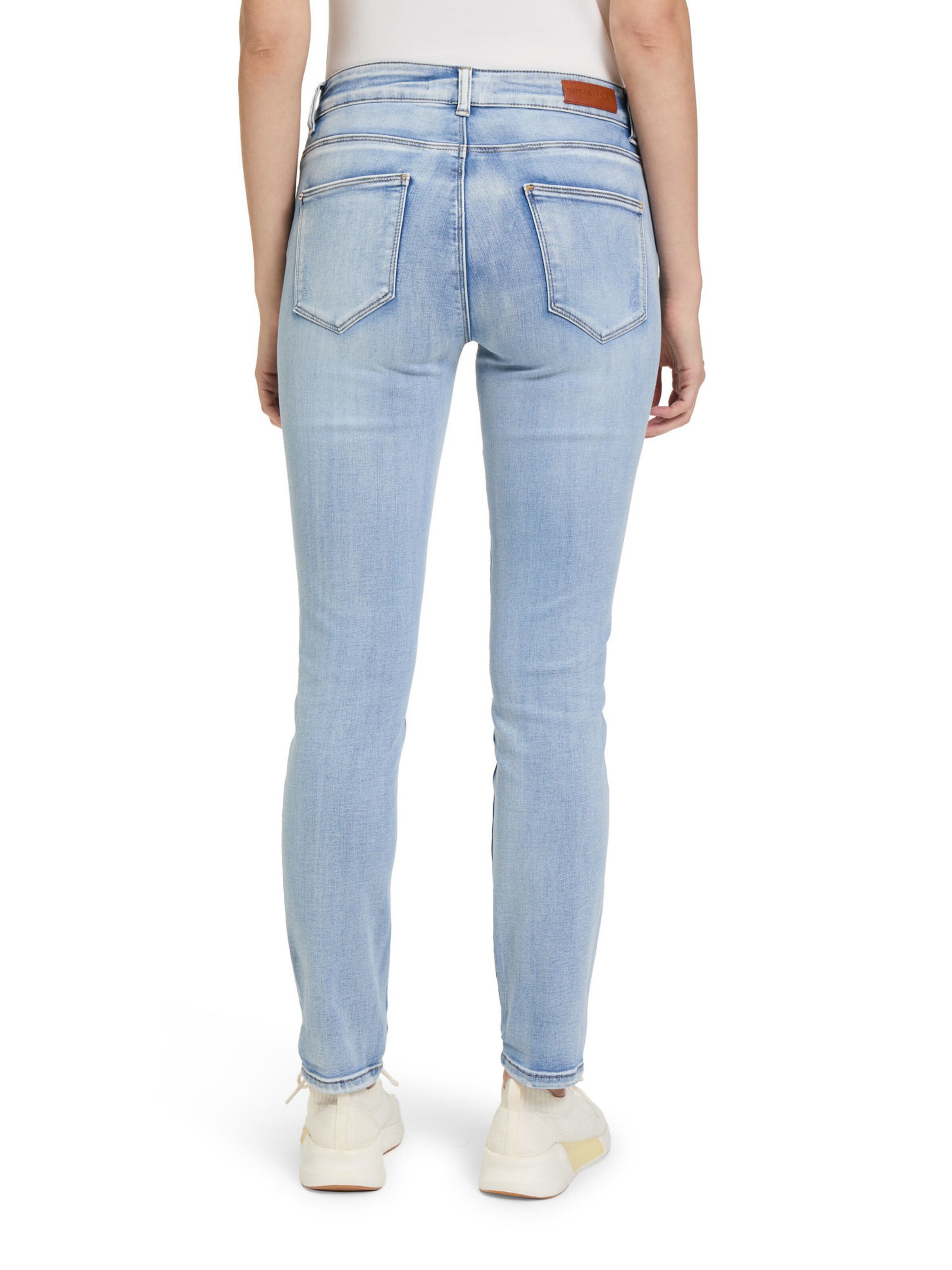 Betty Barclay Slimfit Basic-Jeans mit Waschung in Blau