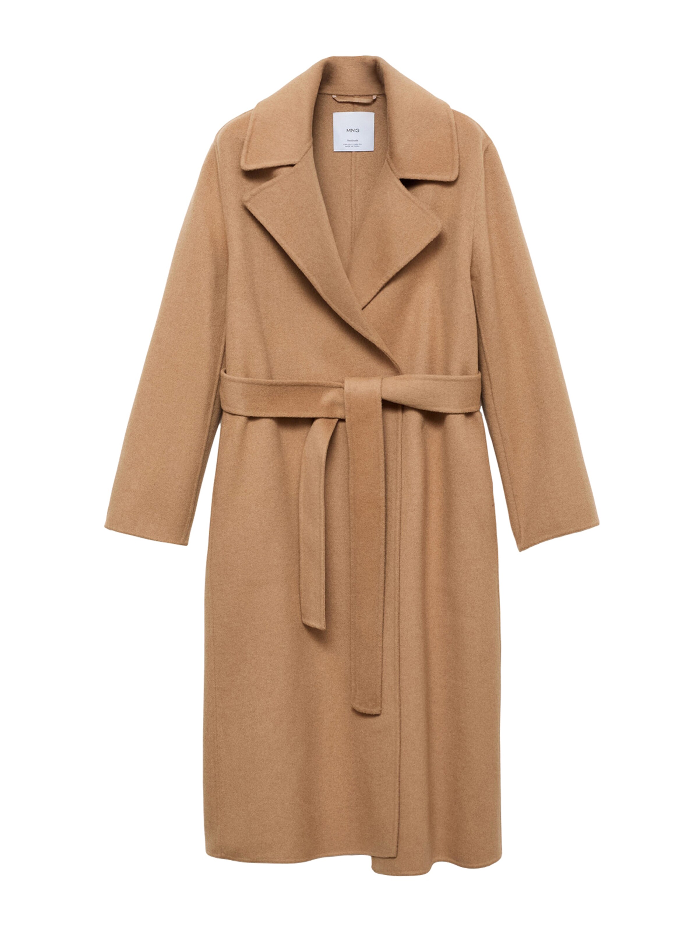 MANGO Átmeneti kabátok 'Batin' - barna: elől