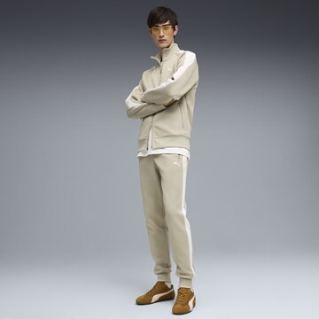 PUMA Tapered Broek 'T7 Always On' in Beige