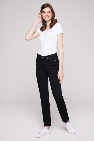 Soccx Regular Jeans in Black