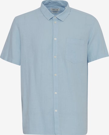 !Solid Overhemd 'Allan' in Blauw: voorkant
