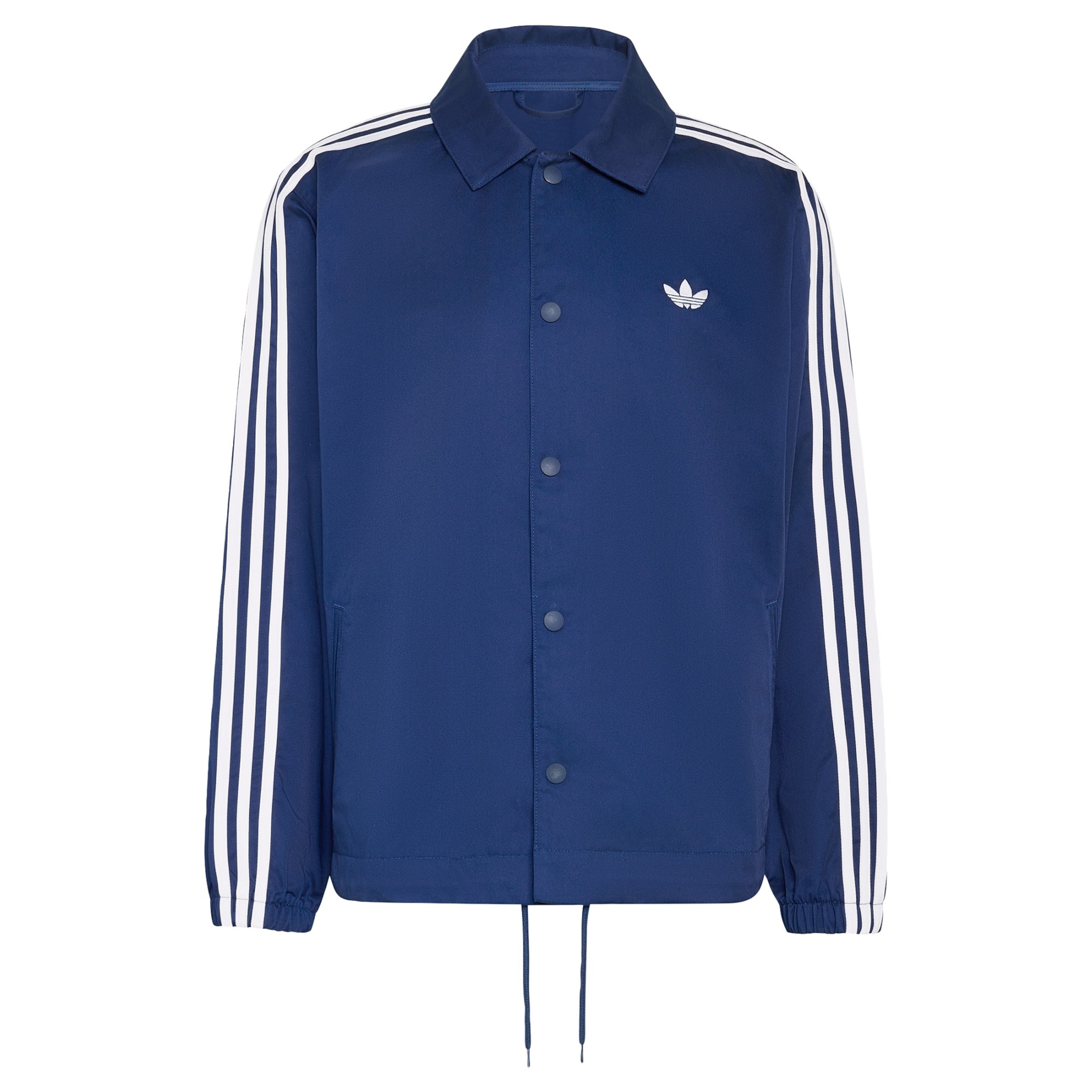 ADIDAS ORIGINALS Přechodná bunda ve velikosti M - modrá / bílá, Produkt