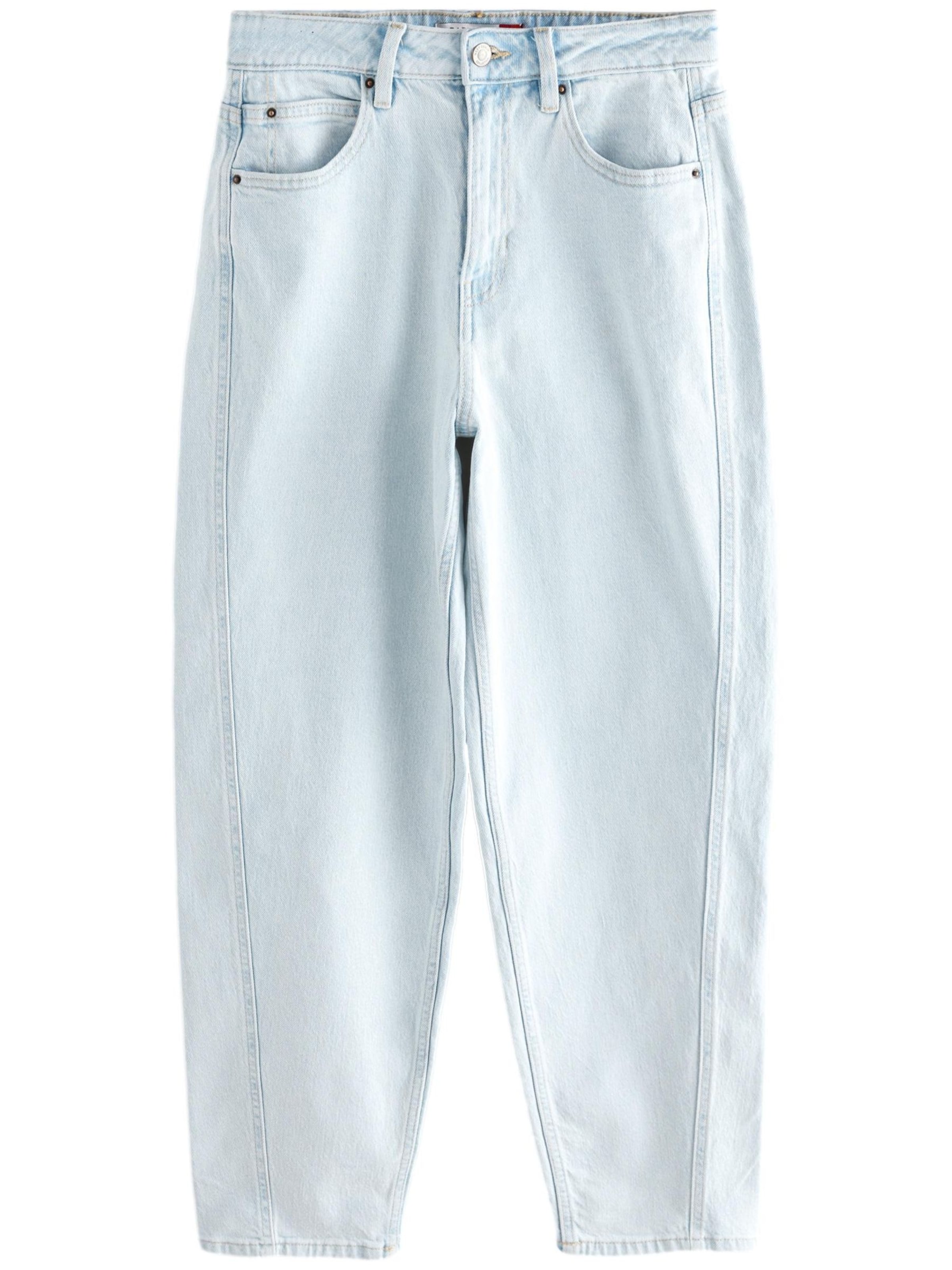 Tapered Jeans di Next in bianco: frontale