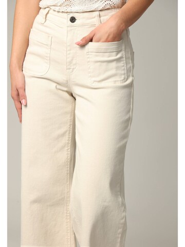 Deeluxe Wide Leg Jeans 'LILOO' in Weiß