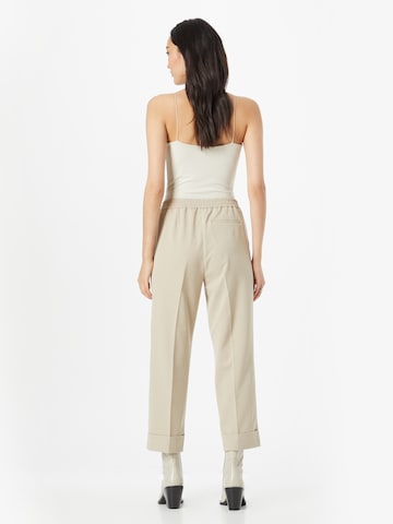 Someday Regular Pleated Pants 'Culane' in Beige