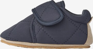 Wheat Slippers 'Sasha' in Blue: front