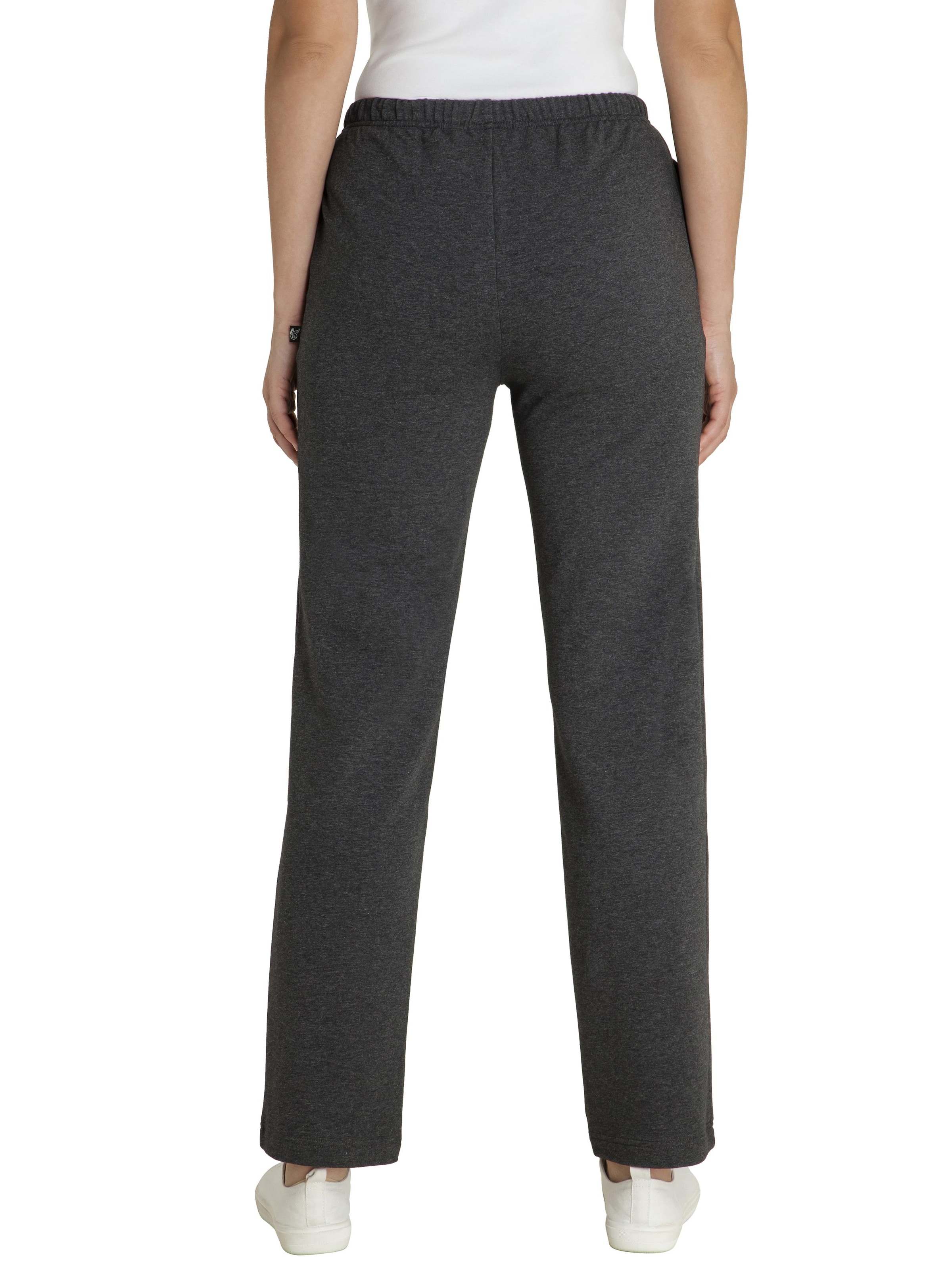 HAJO Regular Pants 'Sweathose' in Grey