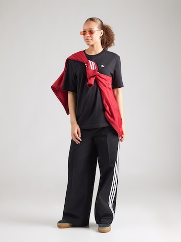 ADIDAS ORIGINALS Majica 'Ess' | črna barva