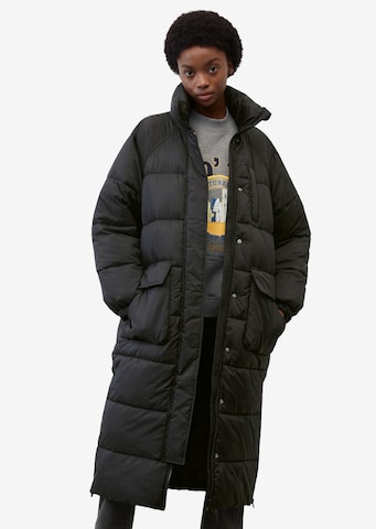 Marc O'Polo DENIM Winter Coat in Black: front