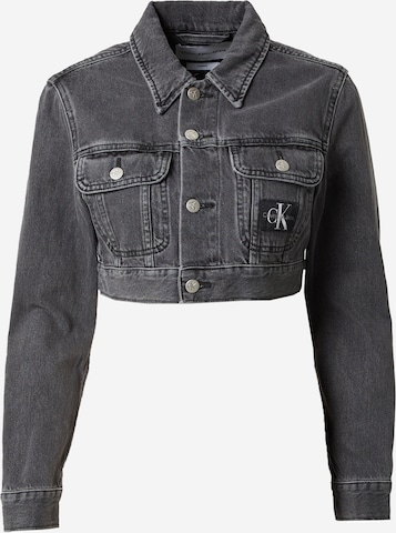 Calvin Klein Jeans Between-Season Jacket in Black: front