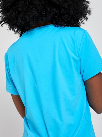 SPORTKIND Funktionsshirt 'Loose Fit Kurzarm'‌‌‌‌‌‌‌ in Blau