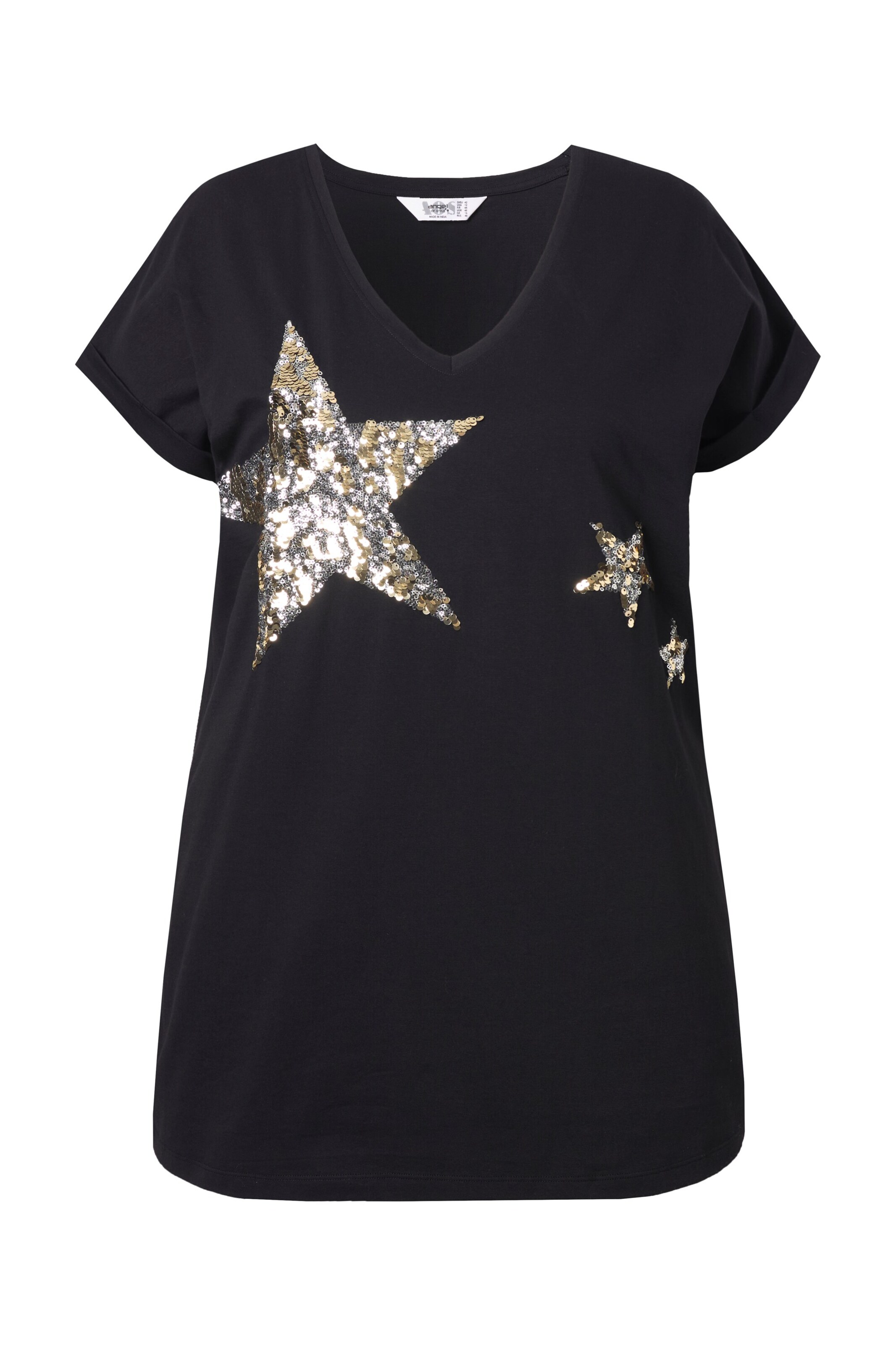 Angel of Style Shirt in Zwart: voorkant