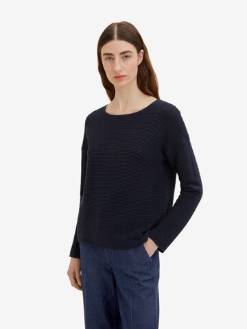 TOM TAILOR Pullover i sort